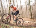 The thighs do a great job when biking. Off-road, however, the upper body muscles also play a major role.