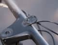 A good idea, though not flawlessly executed, is the integrated Garmin mount on the in-house handlebar-stem unit. In Max’s view, the angle of the mount is too steep. Not only does this look a bit out of place, but it also makes it harder to see the display.