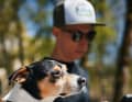 Dreamteam: Hund Oreo (links) und Jasper Jauch (rechts).