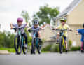 The new Marin children's bikes range from 16 inches to 24 inches. And they come in great colours too.
