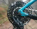 A twelve-speed drivetrain with 500 per cent gear range and a small chainring harmonise well with children's legs and predestine the VPace for real MTB tours.
