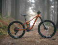Nomen est omen: The Giant Faith Mini Mullet combines a 27.5-inch front wheel with a small 26-inch rear wheel.