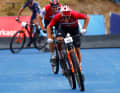 The Dane Sebastian Fini Carstensen sprints to European Championship silver.