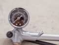 The pressure gauge is quite small but has a clear design