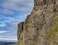 Countless colonies of birds nest in the rocks, with a marvellous gravel path running beneath them