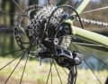 No extreme range or very many gears. But solid technology including good rear derailleur damping.