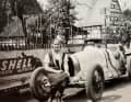 Il fallait bien sûr aussi une Bugatti. Sa fille Bertha faisait la course.