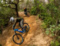 A large contingent of trail builders overhauled the entire trail network in winter and added new features.