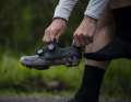 Never seen before: Race shoes from Canyon.