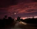 Portugal celebrated Markus' arrival with red evening light.