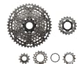 Is this the new standard? Shimano offers an option with 9-45 teeth. The cassette fits Microspline freewheels and the six smallest sprockets are interchangeable.
