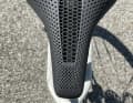Der Fahrradsattel ist 3D-gedruckt und für sportliche Sitzposition bestens geeignet.