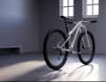The Canyon Lux Era is fitted with an upside-down suspension fork. The bike is currently only at the prototype stage.