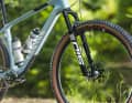 Angeführt wird das Canyon Exceed CFR Hardtail von einer Rockshox SID SL Ultimate Federgabel.