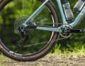 The Canyon Exceed CFR Hardtail is equipped with the very best groupset, the SRAM XX SL Eagle AXS transmission.