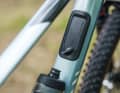 The Canyon Exceed CFR features an integrated frame storage compartment in the down tube.