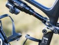 The Canyon Lux World Cup Ltd is fitted with RockShox Flight Attendant automatic shock absorbers and forks.