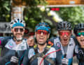 Gipfelbeißer alten Schlags: Die Truppe von Coffee and Chainrings litt an so manchem Anstieg, war aber stets allerbester Laune.