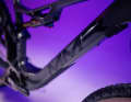 The 400 watt-hour battery is permanently installed in the down tube of the MMR Kaizen.