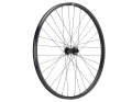 For comparison, the front wheel in the "strong" version with significantly more space for a thick thru axle.