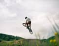Two jump lines of varying difficulty are designed for riders who want to work on their jumping technique or practise tricks.