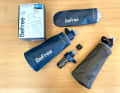 This is no problem with the three Katadyn drinking bottles with built-in water filters.