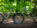 Two of the latest new bikes: Ghost Path Riot and Ghost Riot CF were launched at the same time.