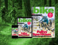BIKE 03/2023 mit 6 All-Mountain-Fullys für Sparfüchse im Test – jetzt lesen!