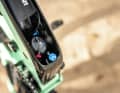 The damper has been configured so that all settings and the valve can be accessed through the opening.