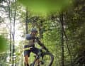 Five trails in one loop: some descents, including their jumps and drops, are more for advanced riders. However, beginners can ride around these sections on easy variants.