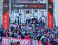 Today is your day. The slogan on the start banner of the Sella Ronda Hero sums it up perfectly. There's not really much more to say about the marathon.