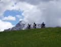 Above the clouds: no problem with the Sella Ronda Hero.