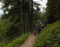 Before the long descent to Zell am See, counter-climbs help you to warm up.