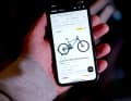 Search for bargains at the click of a smartphone: The offers at the startup velio are still limited. But at 2599 euros instead of 3699 euros, this Ghost Lector FS built in 2021 is a real alternative to buying a new bike.