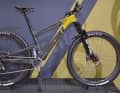 The Scott Spark ST at the Eurobike stand: new colour, more travel.