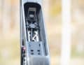 The down tube houses the classic battery mount for the 430 Fazua battery.
