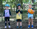 The new technical jerseys from Kids Ride Shotgun are available in sizes 2, 4 and 6 years.