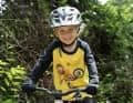 The MTB jersey is fun to ride and environmentally friendly thanks to its eco-fabric.
