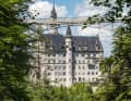 So kennt die Welt Bayern: Schloss Neuschwanstein,  unvollendetes Märchenschloss von König Ludwig II.