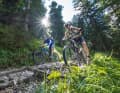 This two-day tour only challenges technical riders in a few places. Most of the trails are pleasantly flowing.