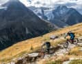 Feuer frei für den sensationellen Abfahrts-Trail nach Pontresina hinunter.