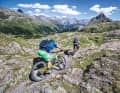 Das ultimative alpine Erlebnis, gepaart mit fahrtechnischen Finessen und Flow-Erlebnissen - deshalb taufte Hans Rey diese Runde "Feel the Alps".