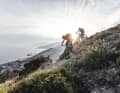 A never-ending descent to the beach at Ventimiglia: the last trail after 6 days of adventure.