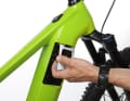 The battery can be easily removed using the handle.