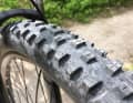 The Schwalbe Nobby Nic tyres come in a voluminous 2.35 inch, but in the cheap compound.