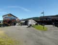 Bikepark Hafjell, Norway: Valley station: In terms of infrastructure, the park has everything you could wish for: Rental, bistro, showers, camping facilities and accommodation just a five-minute walk away.