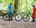 Big or small? The Asket from Ghost is available in 29 inch or 27.5 inch and which is better? You might think that the 27.5 is livelier, but that's not the case at all. The 29er also surfs lively through the trail - with an extra portion of comfort to boot.