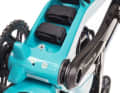 Conway WME 627 Carbon: For racers: there's a storage compartment in the down tube for a tube, cartridge and mini-tool. Elegant: the internally routed cables and hidden bearings.