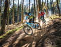 Schöneben Trail: We test bikes and suspension on this trail. Why? Because the trail is really challenging when ridden fast. Caution: It quickly gets sketchy in the wet.