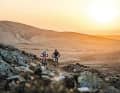 In autumn, the otherwise strong winds die down. This is the best time for the trails over Fuerteventura's ancient volcanic mountains.